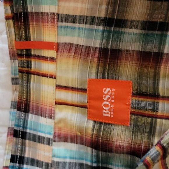Hugo Boss Orange Tag Button Down Sz XL - Picture 5 of 7